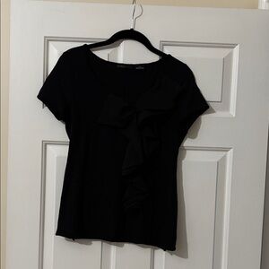 Press Ruffle Tee